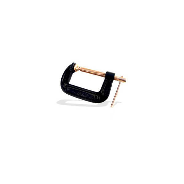 Neiko Tools USA 2" C-Clamp with Copper Plated Screw