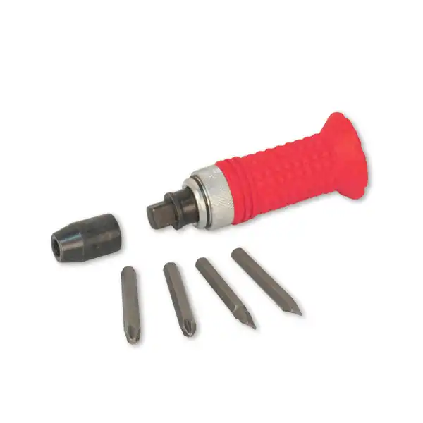 1/2" Impact Screwdriver Soft Grip with Blow Mold Case