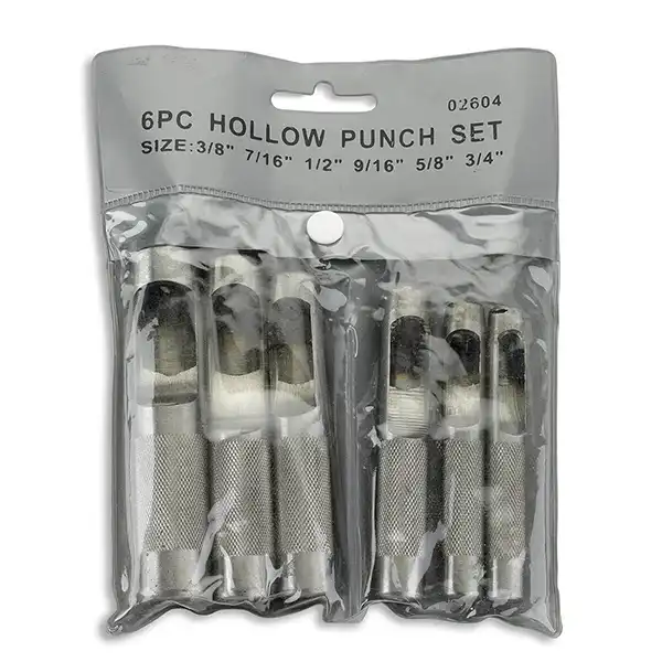 Western Sporting Falconry -: 6 Piece Changeable Hollow Punch Set