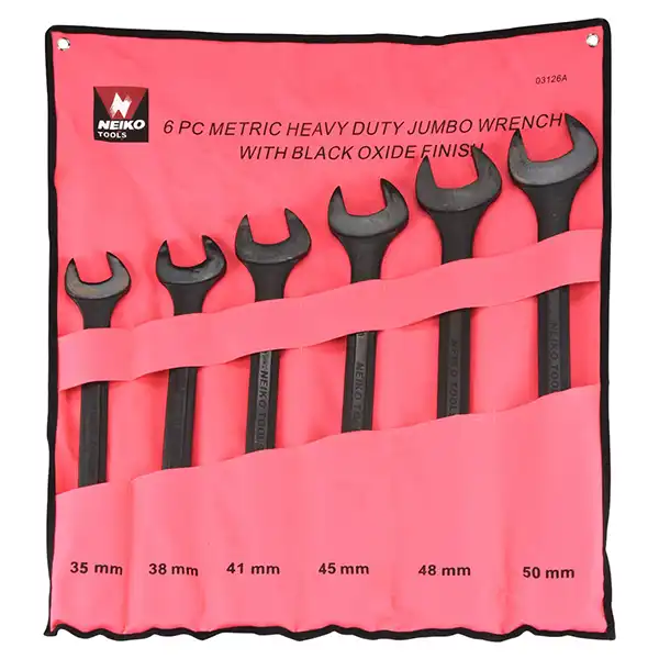 NEIKO 03129A Jumbo Combination Wrench Set, 10-Piece Open-End Wrench Se –  NEIKO®