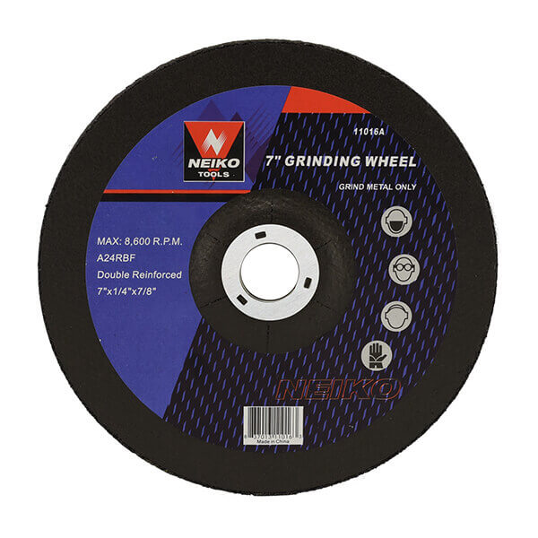 Neiko Tools 7 x 1/4 Abrasive Grinding Wheels Hub 11016A