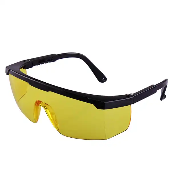 Working Safety Glasses Full Side Eye Protector (Amber)