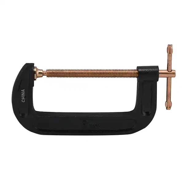 Neiko Tools 6 Inch C-Clamp with Copper Plated Screw 00438A