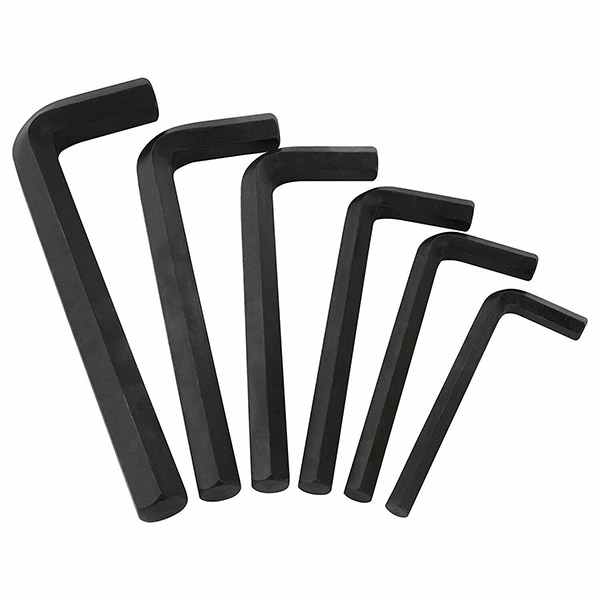 Jumbo Hex Key Wrench Set 6 pc. MM Metric 8mm to 19mm Long Arm Allen