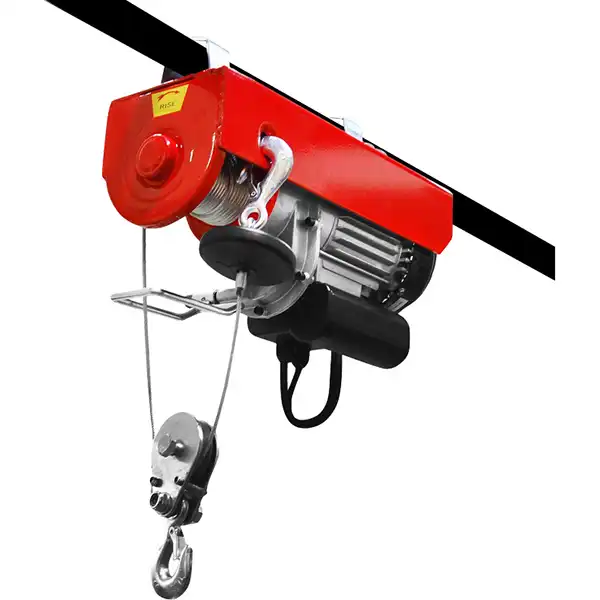 Electric Hoist Winch Steel Cable 440 / 880 lb. Single or Double Line