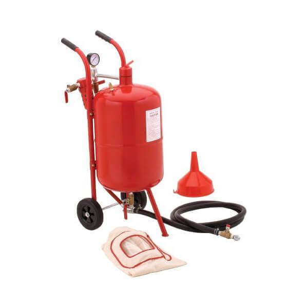 Sandblaster with 20 Gallon Air Sandblasting Tank