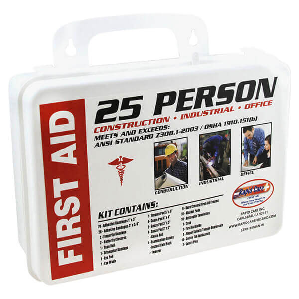 First Aid Kit OSHA for Construction Office 25 Person