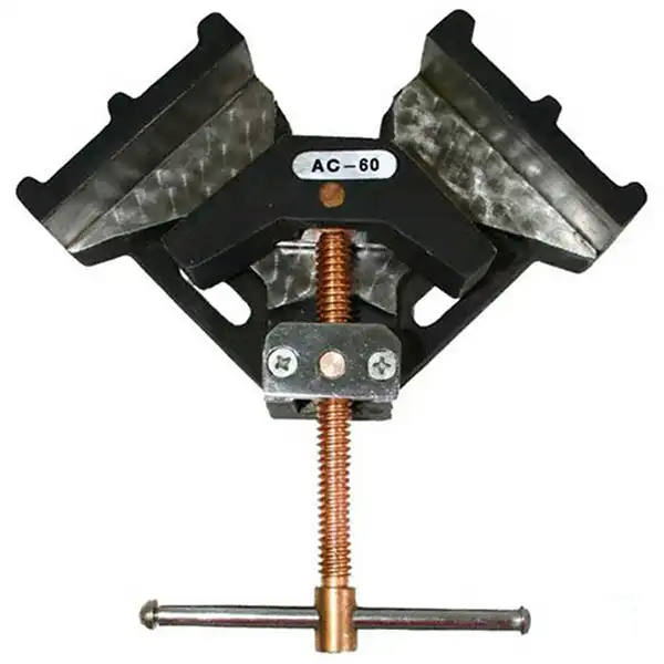Adjustable angle welding clamp Clearance