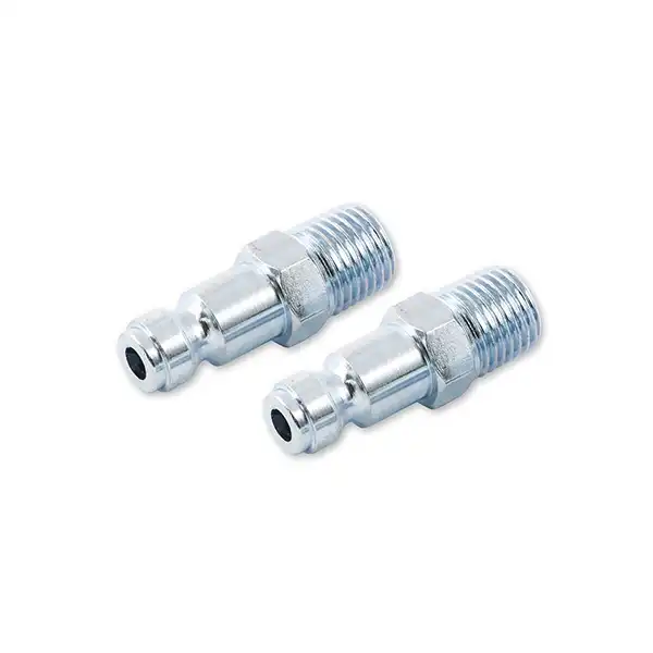 Titan Tools 2 pc T Style Male Air Plugs Coupler 19433