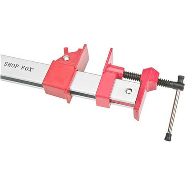 Shop Fox Aluminum Bar Clamp 36 Torsion Box D2466