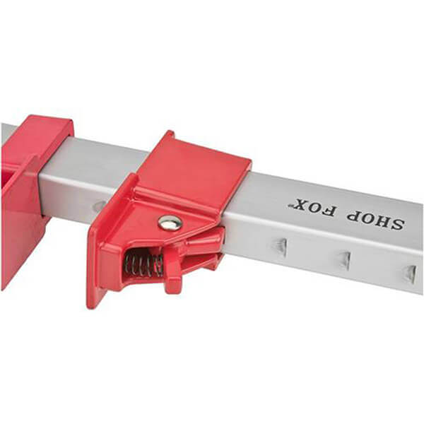 Shop Fox Aluminum Bar Clamp 36 Torsion Box D2466