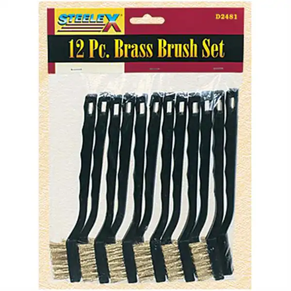 Brass Wire Bristle Brush Se Steelex D2481