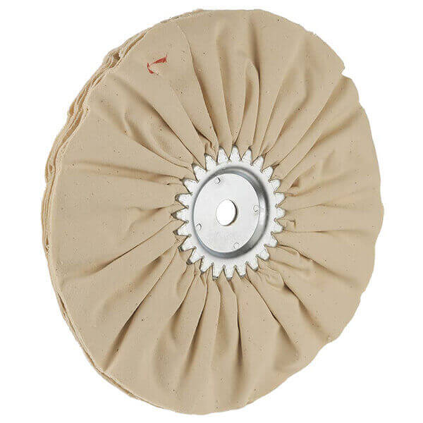 Steelex Buffing Wheel 8 x .5 Hole 12 Ply Soft Airway D2519