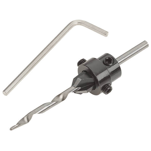 Steelex 6 Countersink Tapered Drill Bit Counterbore Stop