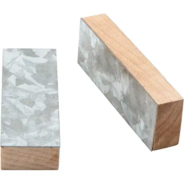 Shop Fox 1 x 3 Inch Magnetic Wood Vise Jaw Pads D3127