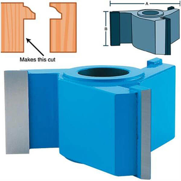 Roman Carbide 258 Glass Door Shaper Cutter DC2319