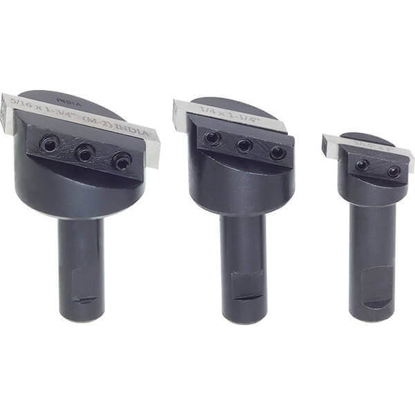 Steelex Fly Cutter Set Tool Bits 34, 118 138 M1096