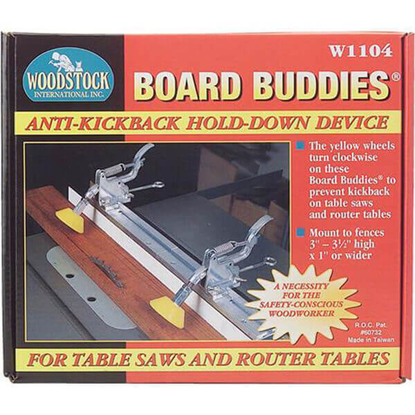 Woodstock Table Saw Yellow Board Buddies Anti Kickback Tool