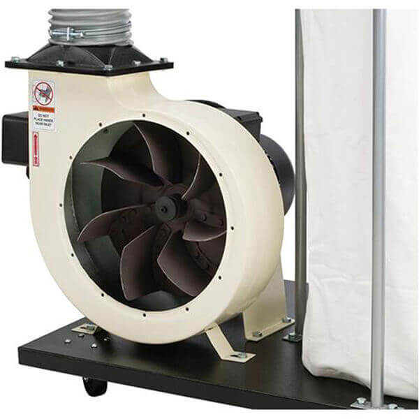 Shop Fox 2 HP 1,550 CFM Dust Collector W1666