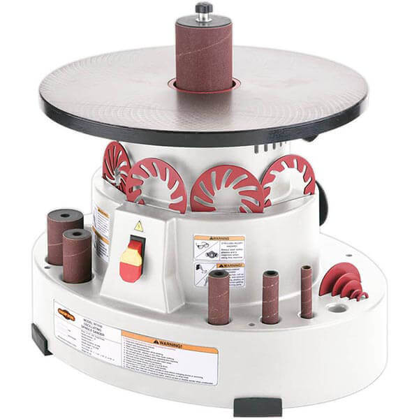 Benchtop Oscillating Spindle Sander Shop Fox 1/4 HP W1846, Grinders