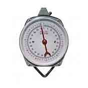 Kitchen Scale Spring Hanging Dial with Hooks 110 lb. Weight Capacity