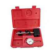 Dial Indicator Magnetic Base with Fine Adjustment and Case 3 Piece Set