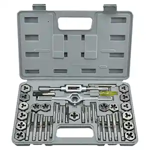 Neiko 40 pc. SAE High Alloy Steel Tap and Hexagon Die Set 00909A