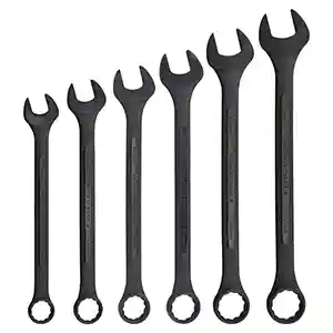 Neiko Tools 6 piece Jumbo Metric Wrench Set Black-Oxide 03126A