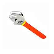 Adjustable Wrench 10" Chrome Plated Soft Grip Handle SAE and Metric