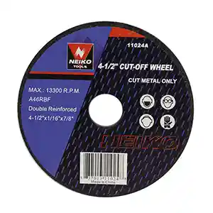 Neiko Tools USA 4 1/2" x 1/16" Cut-Off Wheels, Metal