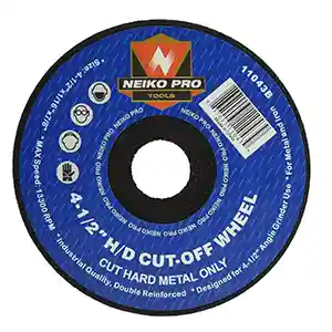 4-1/2" x 1/16" Heavy Duty Cut-Off Wheels Hard Metal