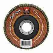 Neiko Tools USA 4-1/2" 40 Grit Beveled Aluminum Oxide Flap Disc | 10 pack