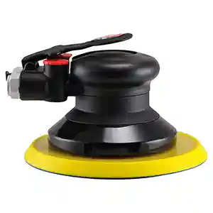6" Air Finishing Orbital Palm Sander with Paddle Speed Controller
