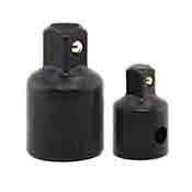 2 pc Air Impact Reducer Adapter 1/2 F - 3/8 M, 3/8 F - 1/4 M