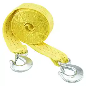 2 Inch x 20 ft. Tow Towing Strap with Hooks