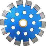 4 Inch Diamond Tuck Point Blade .250 12 mm rim U-gullet Tuckpoint