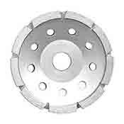 Concrete Grinding Wheel 4-1/2 inch Diamond Cup Single Row Segment Nut