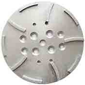 10" Diamond Concrete Grinding Grinder Disc Head - 10 segments