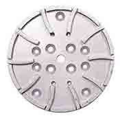 10" Diamond Concrete Grinding Grinder Disc Head - 20 segments