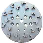 Diamond Grinding Disc 10" Diameter Wheel with Arrow Segment