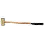 ABC Hammers 12 lb. Brass Hammer with 32" Wood Handle ABC12BW