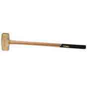 ABC Hammers 14 lb. Brass Hammer with 32" Wood Handle ABC14BW