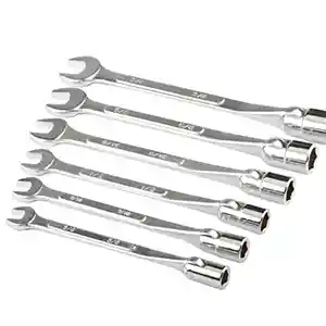ATE 6 Pc. Metric Flex Socket and Open Wrench Set 50331