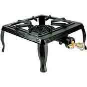 Propane Stove Single Burner LP Gas Cast Iron Camping Outdoor Cooktop 