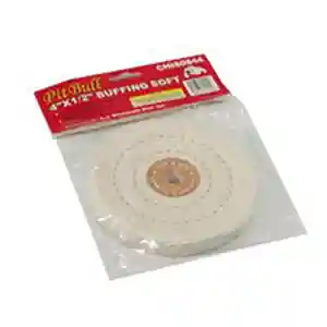 Buffing Wheel Soft White Muslin 4 inch For Buffer Grinder Machine