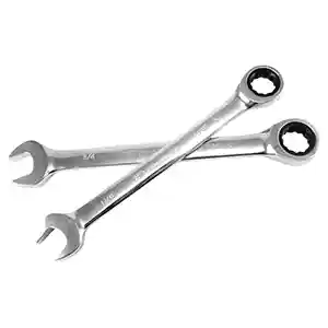 Tooluxe Tool 4 pc Metric Ratcheting Wrench Set 21, 22, 24, 25 03623L