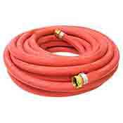 100' x 5/8" Red Rubber Water Hose