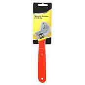 8 Inch Adjustable Wrench Chrome Plated Soft Grip