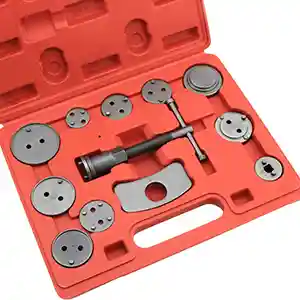 Brake Caliper Tool Wind Back Kit 12 pc. Imported Domestic Car Truck 