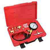 Automotive Fuel Pressure Testing Kit Import and Domestic Car